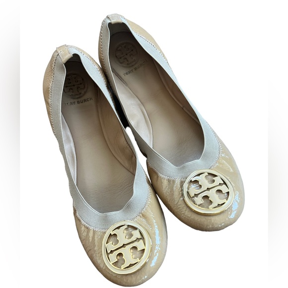 TORY BURCH Patent Leather Ballet Flats shoes - Picture 10 of 14